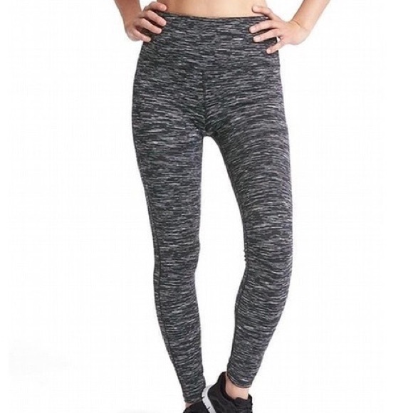 Gap Pants - Gap Blackout Black Space Dye GFast Legging